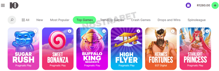 10bet casino games