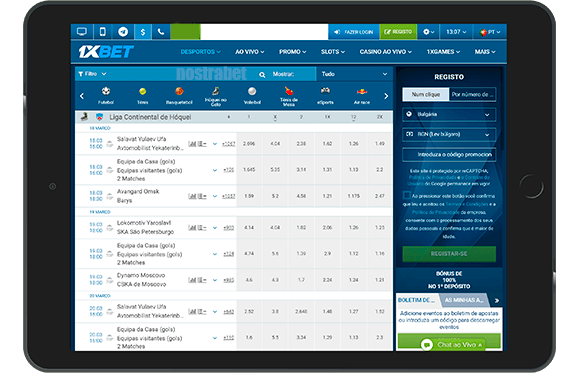 1xbet aplicativo móvel para tablet
