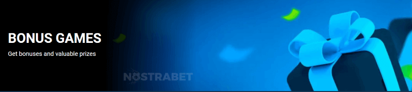 1xbet Bonus Games section