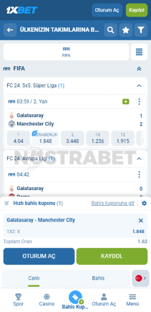 1xbet bahis yap