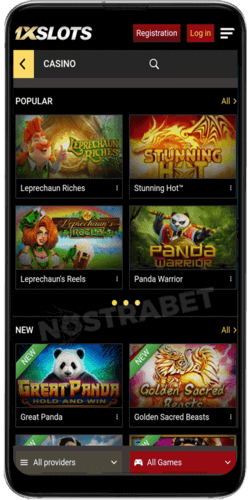 1xslots mobile casino