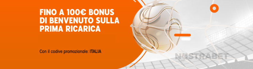 Bonus di benvenuto 888sport