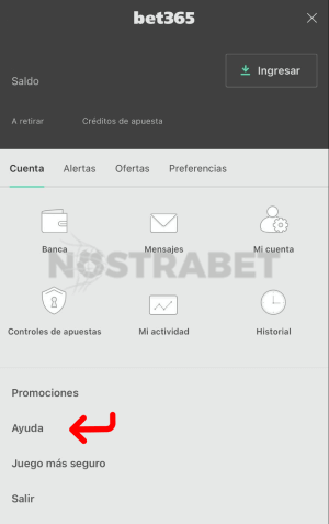 perfil de cuenta de bet365