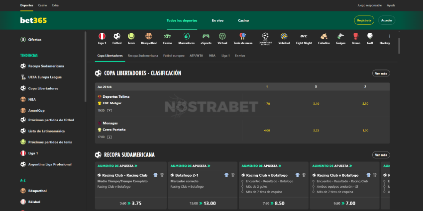 bet365 deportes página de inicio