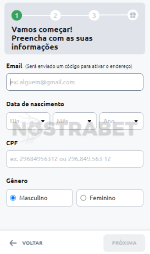 betano cadastro - informações de e-mail