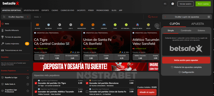 casa de apuestas betsafe