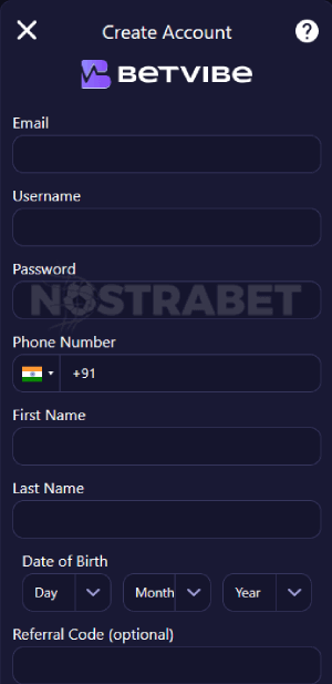 betvibe registration