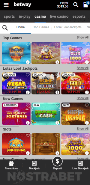 betway casino canada