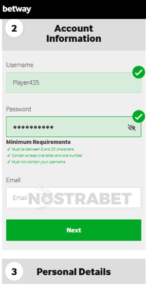 betway registration canada