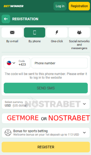 betwinner bonus code enter