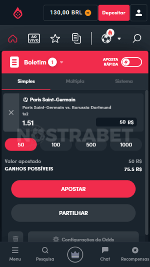 Blaze faça uma aposta