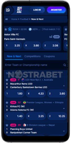 boomerang bet mobile version
