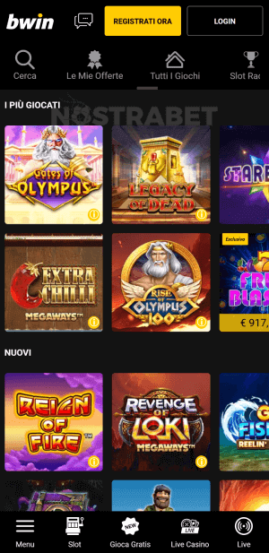 Bwin casinò