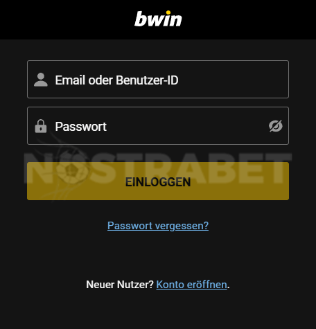 bwin Anmeldung