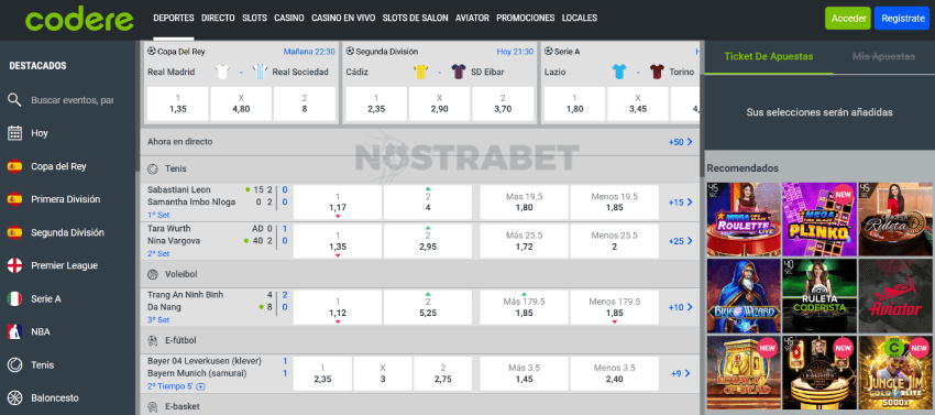 apuestas deportivas codere