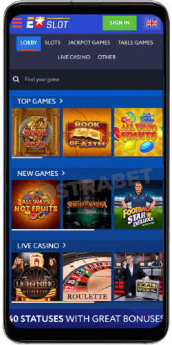 EUslot mobile casino