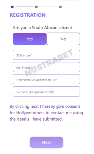 hollywoodbets how to sign up