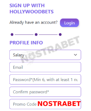 hollywoodbets promo code enter