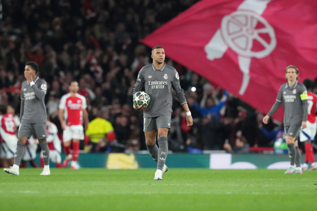 Kylian Mbappé, Real Madrid x Arsenal