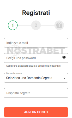 registrazione leovegas