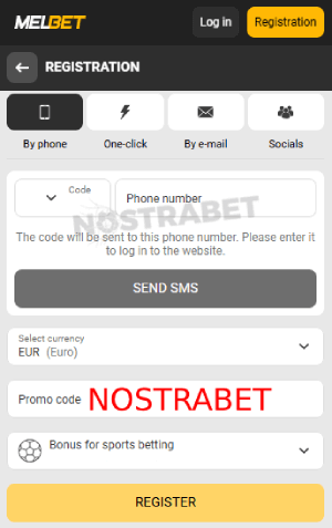 melbet bonus code enter