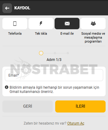 melbet kaydı