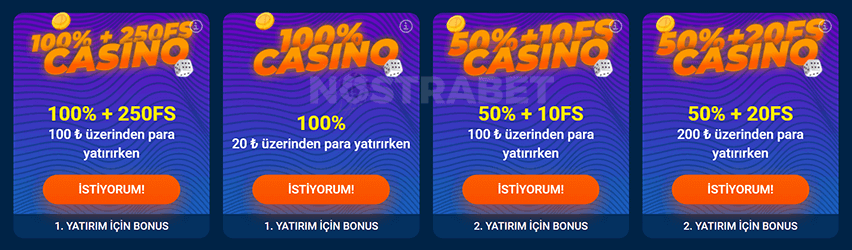 Mostbet Casino Hoşgeldin Bonusları