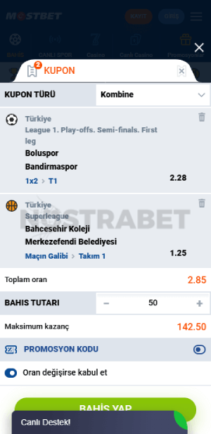 mostbet bahis yap