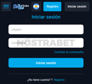 MyStake iniciar sesión
