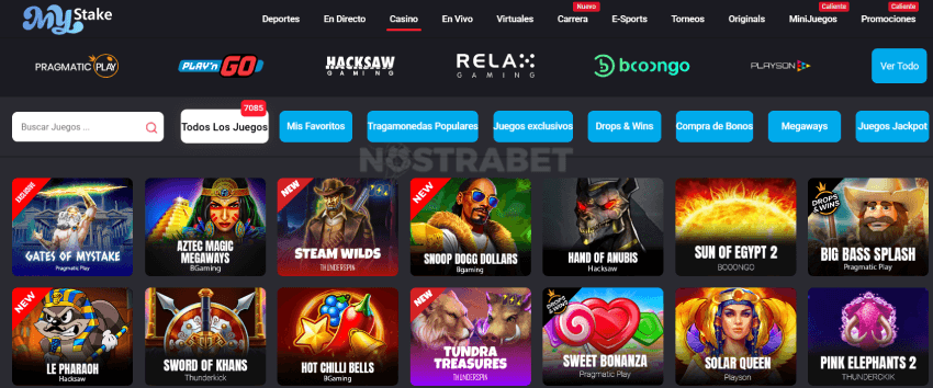 Tragamonedas MyStake
