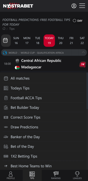 nostrabet football predictions