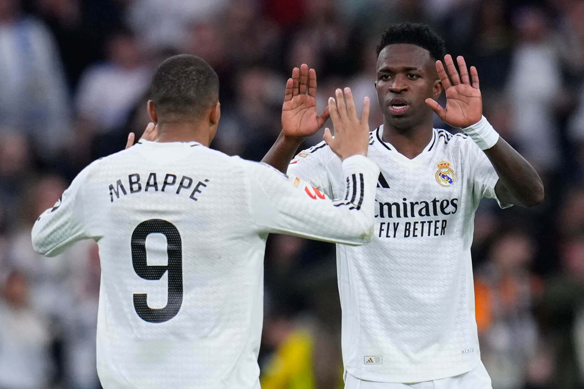 Mbappé e Vinicius Junior