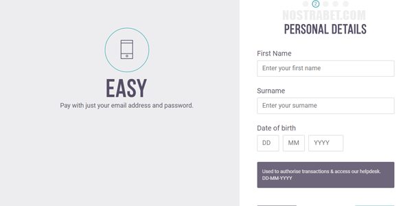 въвеждане лични данни в skrill
