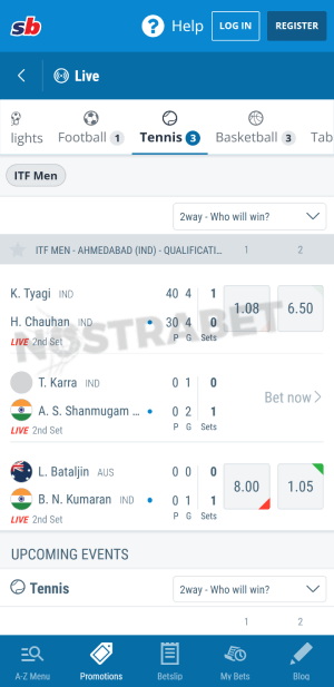 sportingbet live betting