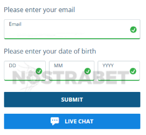 sportingbet reset password