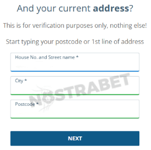 sportingbet registration step 6