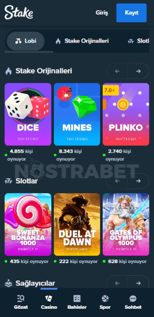 Stake kumarhanesi
