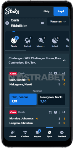 Stake mobil versiyonu