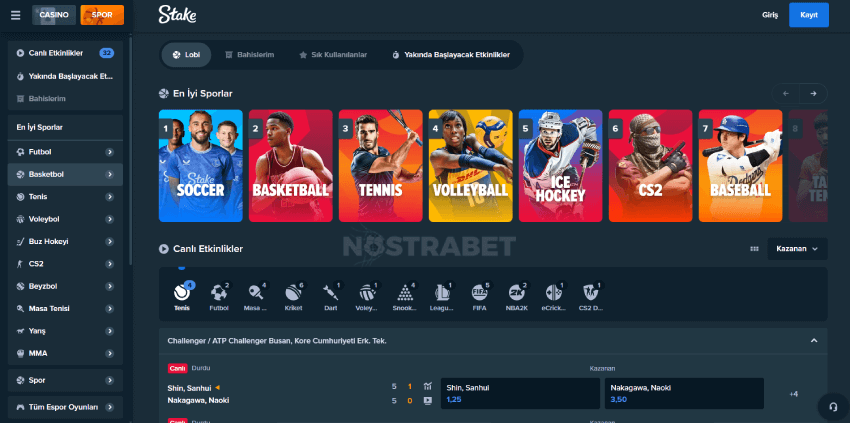 Stake sporları