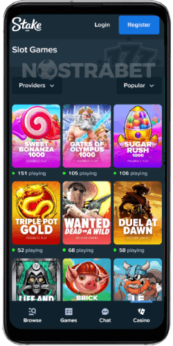 Stake.us mobile casino