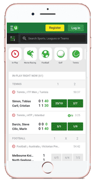 unibet мобилна версия