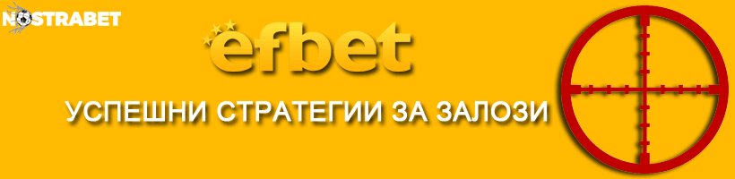 успешни стратегии за залози в ефбет