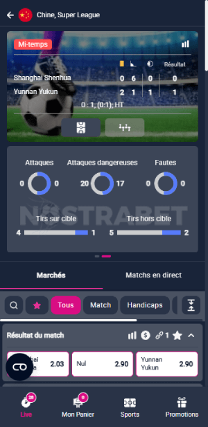 vbet sports en direct