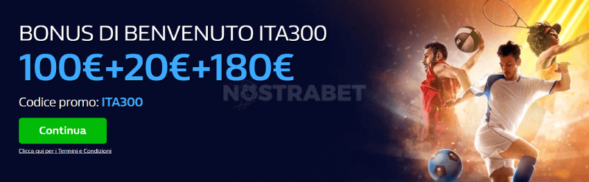 bonus di benvenuto william hill